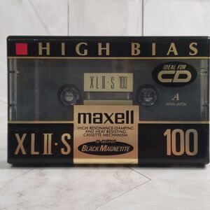 Maxell XLII-S 100 High Bias cassette tape vintage sealed NIP